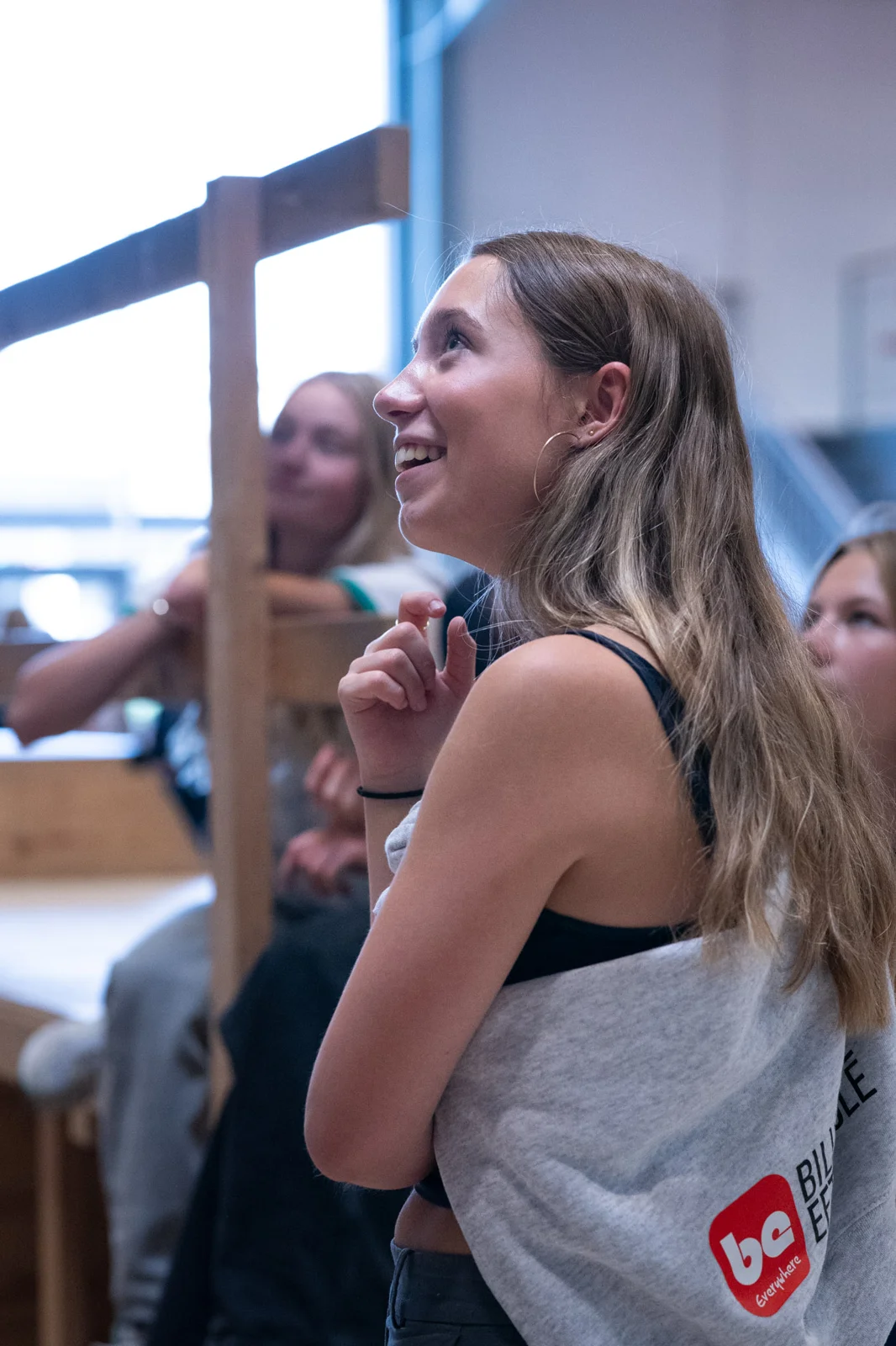 Smilende elev på Billeshave